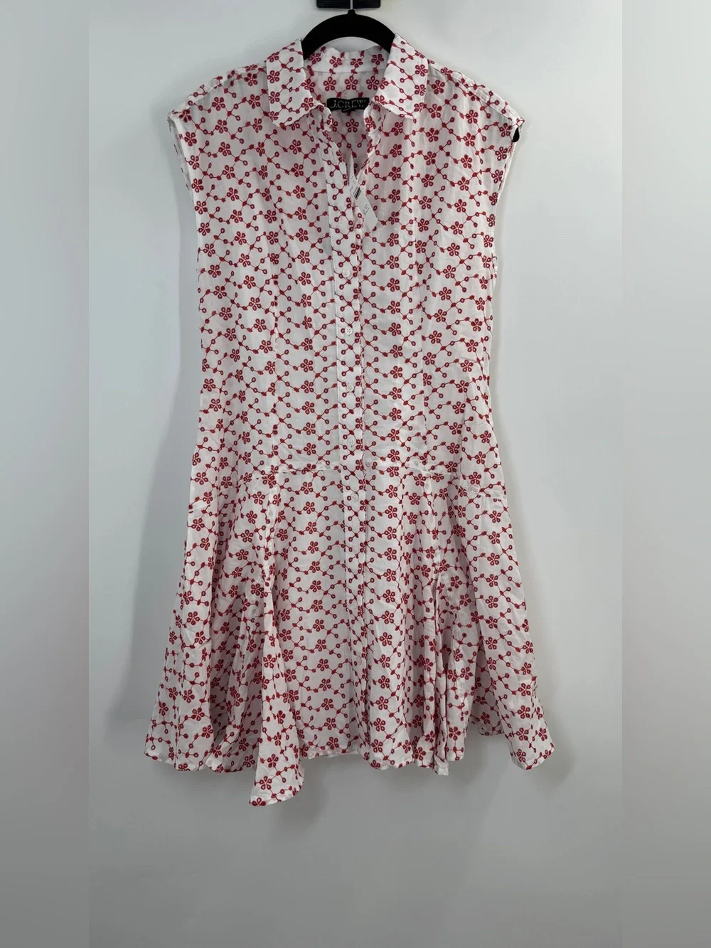 J.Crew Mini eyelet shirt-dress - Picture 5 of 6